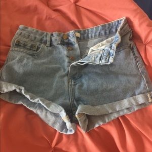 Forever 21 high waisted shorts US size 27